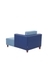 neudot Hailey Duet Fabric 1 Seater Left Aligned Lounger in Mirage Blue Colour | Dual Color | for Living Room | 1 Person Sofa