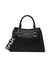 Guess Women Black Solid Adjustable Detachable Strap Satchel Bag