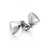Lapis Bard Avant Garde Basildon Steel with Mother-of-Pearl Inset