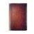 Lapis Bard A5-Size Leather Notebook Jacket - Cognac