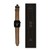 Lapis Bard Classic Leather Apple Watch Strap with Deployment - Brown