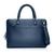 Lapis Bard Ducorium Spencer 15-inch Chrome Trims Slim Laptop Business Bag - Navy