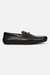 Men Black Leather Loafers