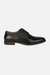 Men Black Leather Derby Shoes