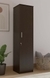 neudot Adona Engineered Wood Single Door Wardrobe - Wenge