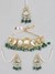 Firoza Green Kundan Set