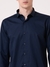 Albion Mens Blue Formal Shirt