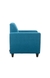 neudot Elegance Sofa for Living Room |1 Person Sofa|Premium Fabric with Cushioned Armrest | 3 Years Warranty|Solid Wood Frame|1 Seater in Scuba Blue Color