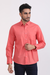 Albion Mens Primume Orange Casual Shirt