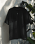 Oversized T-Shirt - Solid Black