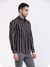 Albion Mens Primume Black Casual Shirt