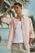 Men Beige Slim Fit Stripe Full Sleeves Casual Shirt
