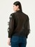 Albion Women Smart Premium Black Blouson Top