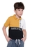 Octave Boys Typography Polo Collar Applique T-Shirt