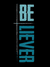 Women's Regular Fit - Casual T-Shirt - Believer (White)