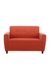 neudot Elegance Sofa for Living Room |2 Person Sofa|Premium Fabric with Cushioned Armrest | Solid Wood Frame|2 Seater in Rusty Cider Orange Color