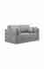 neudot Max Fabric Pull-Out Sofa Cum Bed for Living Room | 2 Seater Sofa Bed for Drawing Room & Bedroom | Diwan | Grey Color