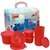 Jaypee Plus Ultima Plastic Container - 550 ml, 5 Pieces,Red