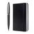 Sheaffer Gift Set VFM Ballpoint Pen with Small Notebook  Matte Black with Chrome Trims