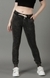 SHOWOFF Women's Solid Slim Fit Grey Melange Jegging