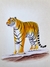 Realistic Tiger Miniature Painting