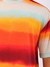 Men Orange Oversized Metaverse Crewneck Tshirt