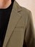 Men Green Comfort Straight Fit Solid Blazer