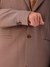 Men Grey Comfort Straight Fit Solid Blazer