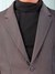 Men Grey Comfort Straight Fit Solid Blazer