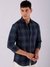 Slim Fit Checkered Casual Shirt