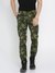 Olive Slim fit Camouflage Cargo