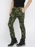 Olive Slim fit Camouflage Cargo