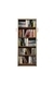 neudot Lexus Engineered Wood Bookshelf for Home Multipurpose Study Room Decor Storage Rack Showcase for Living Room, Bedroom, Office / 1 Year Warranty (Finish Color - Leon Teak, Knock Down)