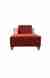 neudot Hailey Fabric Chaise Lounger RHS in Floral Cider Orange Colour