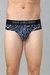 Van Heusen Men Blue Allover Print Swift Dry Flexi Stretch AIR Series Active Brief - Pack of 1