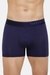 Van Heusen Men Maritime Blue Solid 4 Way Stretch Body Defining Fit Trunks