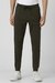 Men Olive Solid Active Fit Casual Jogger Pants