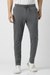 Men Grey Textured Active Fit Casual Track Pants