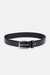 Men Navy Solid Casual Belt