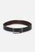 Men Black Textured Casual Belt
