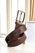 Men Brown Textured Casual Belt