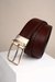 Men Brown Textured Formal Belt