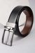 Men Black Textured Formal Belt