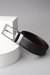 Men Black Textured Formal Belt