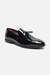 Men Black Heels Slip Ons