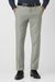 Men Olive Solid Slim Fit Trousers