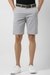 Men Grey Solid Casual Shorts