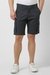 Men Grey Solid Casual Shorts