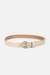 Women Beige Solid Casual Belt