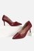 Women Maroon Heels